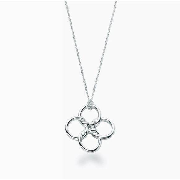 Tiffany & Co. Elsa Peretti Quadrifoglio Pendant - Picture 2 of 7
